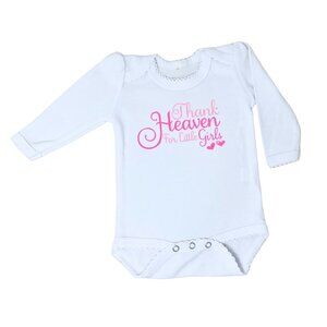 Thank Heaven For Little Girls - Infant Girls Onesie (Long Sleeve)